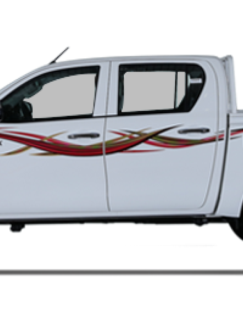 Hilux Vehicle White