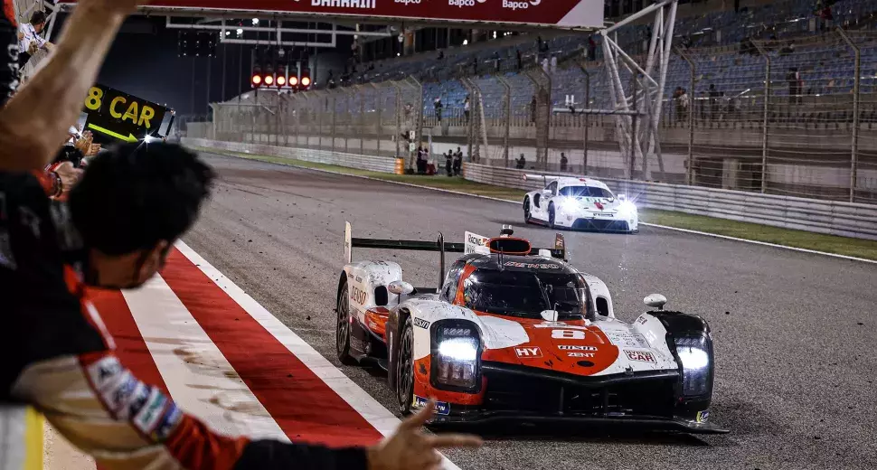 GAZOO Racing Celebrates WEC World Championship Win during Season Finale